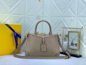 Designer Luxe Cross tassen schoudertassen handtassen Lederen Strim Handvatten Met Schouderriem Cross body Bag Franse Vrouwen tas