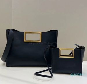 Bolsos cruzados de lujo de diseñador, bolsos de mano de estilo a la moda, bolsos de hombro con cierre de charol, botones de latón, monederos de cubo para mujer, billetera