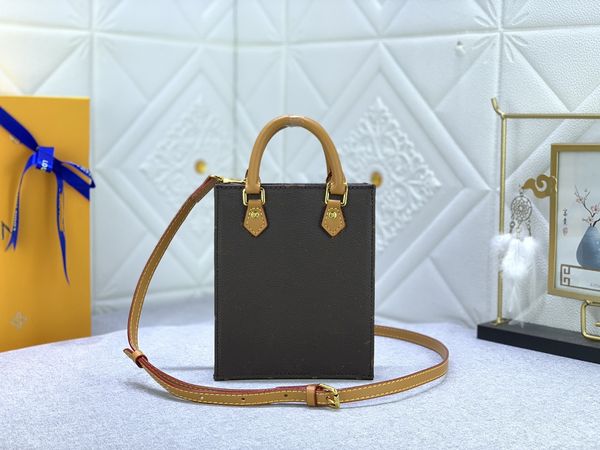 Diseñador Bolsas cruzadas de lujo Monedero Petit Sac Plat Bolso de hombro Pochette Bolso Tote Cartera de cuero genuino Bolsa Mini Teléfono Pochettes Regalo de Navidad M69442