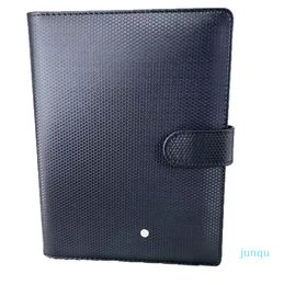 Diseñador-Luxury Designer Bloc de notas Hojas sueltas negro de doble cara flip Sobre portátil A5 Blocs de notas 100 páginas top Regalos de empresa