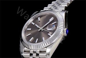 Designer luxe EW Factory horloges 41 mm 904L roestvrij staal Cal.3235 automatische heren 126334 saffierkristal zwarte armband herenhorloge