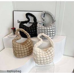 Sacs de soirée de mode de luxe de concepteur 2023 Nouveau sac fourre-tout à damier en PU souple sac pour femme grande capacité sac de manteau en coton sac à bandoulière unique sous les bras