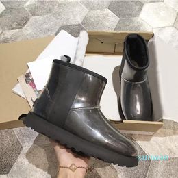 Botas de nieve de alta calidad y moda de lujo, forro de felpa, cálidas, cómodas y antideslizantes, talla 36-40