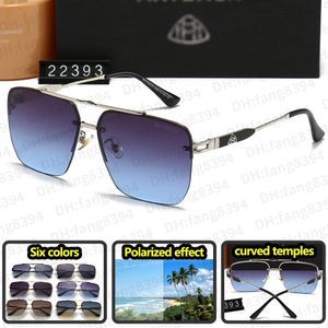 Designer Luxury Fashion Maybachs Lunettes de soleil Toprb 22393 Lunettes de soleil Fashion Millionaire Cadres sans bord