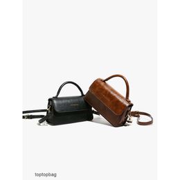 Diseñador Moda de lujo Bolsos de hombro Diseño de nicho francés Bolso cuadrado pequeño portátil Instagram Temperamento versátil Bolso bandolera de un solo hombro