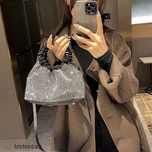 Designer Sacs fourre-tout de mode de luxe coréen chaud diamant sac à main pour femme 2023 nouvelle tendance de la mode polyvalente une épaule bandoulière sac pour femme