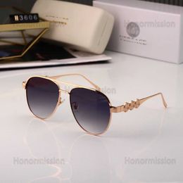 Designer Luxe mode Versages Zonnebril klassieke bril bril Beach Sun Glazen voor heren dames dames buiten zonnebril 3606