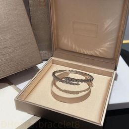 Designer luxe Full Diamond Armbanden merk Snake Bangle Mannen Vrouwen Rose Goud Open Stijl mode armbanden topkwaliteit Sieraden geschenken huwelijksfeest
