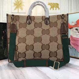 Дизайнерская роскошная сумка Marmont Jumbo Tote коричневая сумка 678839 винтажные сумки сумка для покупок с буквенным принтом красные и зеленые сумки на лямках