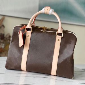 sacs à main de luxe design fourre-tout M40074 Carryall Boston Bag Sac à main Brown femmes épaule sac de voyage 7A Qualité