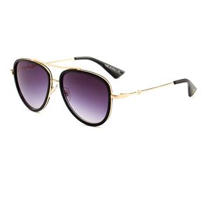 Diseñador de lujo de alta calidad para mujer GGities Gafas de sol para hombre GGities Gafas de sol Protección UV Hombres Gafas Gradiente Metal Bisagra Moda Mujer 0062