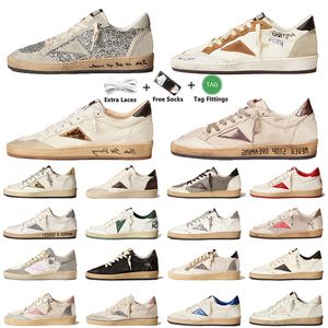 Designer Luxury Itlay Brand Casual Chaussures Super Stars Baskets Plateforme Casual Classique Rose Bleu Argent Talon Tab Blanc Cuir Stars DHgate Femmes Hommes Formateurs