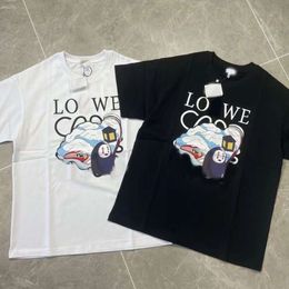 T-shirts de luxe de styliste Loes Classic 23, série unisexe Chihiro, marque tendance à manches courtes haut de gamme