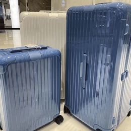 Diseñador Juego de equipaje de lujo 2024 con gran capacidad y bloqueo de combinación de rodadura: elegante bolsa de viaje y maleta