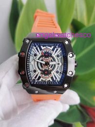 Designer Luxury Mechanics Richad Wristwatch Original pour regarder Internet Celebrity Male Cool montre beau jeune étudiant Trendy Watch Barrel Shoned