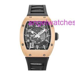 Mécanique de luxe designer Richad Wristwatch Original to Watches Automatic Rose Gold Mens Watch Band