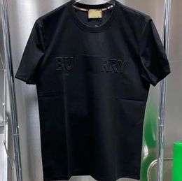 T-shirt de luxe pour hommes d'été décontracté à manches courtes T-shirt T-shirt de haute qualité Tees Tops pour hommes Femmes Lettres 3D T-shirts monogrammés Chemises Taille asiatique M-3X