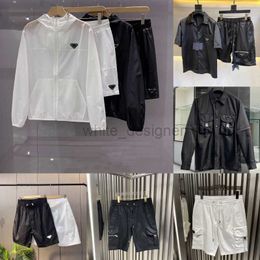 Designer Luxury Men's Tracksuits de combinaison manteau mode avec tissu en nylon classique top shorts à séchage rapide