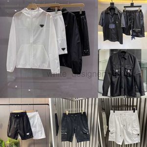 Designer luxe heren tracksuits pak jas mode met nylon fabric klassieke letter top mannen shorts quick drogende jas tracksuit t-shirt sweatshirt