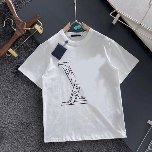 Designer De Luxe Hommes Femmes T-shirts Lâche Oversize Tees Vêtements Mode Mans Lettre Chemise De Luxe Rue Shorts Manches Vêtements Hommes Louiseities T-shirts Viutonities