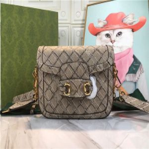 Mini sac de luxe de concepteur 2WAY BACK BACK SAG BAGD 658574 HOR BIT SAGE CROSSBOCK SAG CUIR RARE