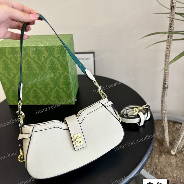 Designer Luxury Moon Side Mini Sac à bandoulière Fashion Handbag Hands Quality Cuir Hands Mands Casched Crossbody Sac Purse Purse