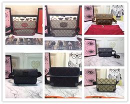 Designer Luxe Neo Vintage 493930 Riemtas Weist Pouch Fanny Pack PVC Lederen Canvas Ebony Schouderriem Cross Body Bag Grootte: 24x17x3.5cm