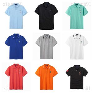 Designer Luxury Paul Polo Shirt Mode ralphs polos T-shirt classique Petit Poney Logo Imprimé Polos de golf pour hommes et femmes t-shirt Coton de haute qualité T-shirt de loisirs d'affaires