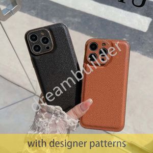 Designer Luxe Telefoon Gevallen Voor iPhone 15 Pro Max 11 12 13 14 14pro 14promax X XR XS XSMAX case Fashion cover lederen shell covers aslgjawasd