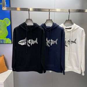 Designer de luxe Polar Fashion High Street coton sweat-shirt pull à capuche respirant hommes et femmes requin à motifs sweat à capuche décontracté