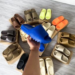 Designer Luxe Slippers slides klompen slider sandalen onyx pure oker bothars klomp zand voor mannen vrouwen sandalias zomer lederen slide rubberen slipper strandschoen