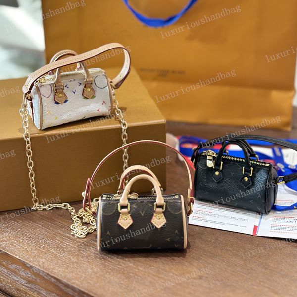 Diseñador Luxury Speedys Bag Decoration Mini Handbag Manny Handbag Mochila para mascotas de alta calidad billetera