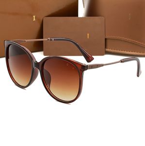 Lunettes de soleil de luxe de marque Lunettes de soleil de marque de haute qualité Lunettes de vue pour femmes Lunettes de soleil pour femmes Lentille UV400 Cadeau unisexe avec boîte Lunettes de soleil de mode