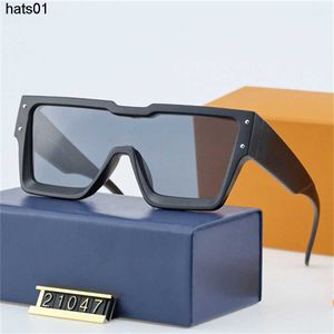Designer luxe zonnebrillen mannen brillen buitbranden big square frame mode klassieke dame lvity zonnebril spiegels hoge kwaliteit