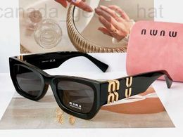 Lunettes de soleil de luxe de créateur MIUI SMU09WS lunettes de soleil designer italien site officiel lunettes 1: 1 feuille PC de haute qualité œil de chat classique UWUL