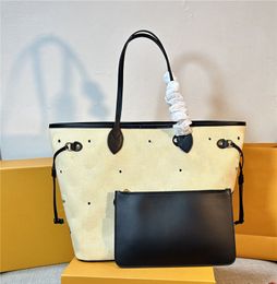 Designer Luxe tassen Neverfu MM Empreinte Canvas Tas M22838 luis g vrouwen Handtas portemonnee top Kwaliteit