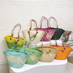 Designer Luxury Totes Sac tissé Holiday Women's Women's Panier de paille Lowew Bage Sac à main sac à main sac à main