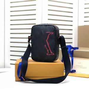 Designer luxe ondersteboven split Meerdere mini lederen telefoontel tas messenger schoudertas heren portemonnee zwart lederen crossbody verticale draagbare portemonnee postbode tas