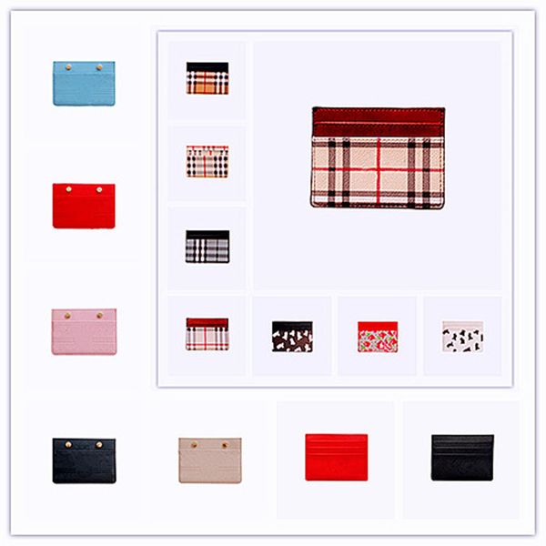 Cartera de lujo de diseñador para mujer, tarjetero para hombre, monedero informal, monedero de moda, bolsos pequeños, tarjetero para mujer, carteras de piel de vaca CO001