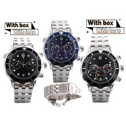 Designer Luxury Watch Watchs Version originale de haute qualité, 6 broches Running Second Band Business Full Automatic Mechanical Imperproof Watch