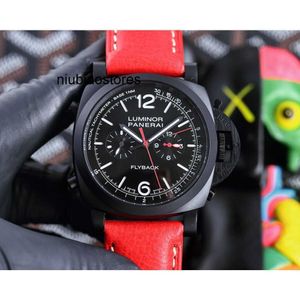 Designer Luxury Watches horloges voor heren Mechanische automatische saffierspiegel 47 mm 13 mm rubber horlogeband sport polshorloges TW64