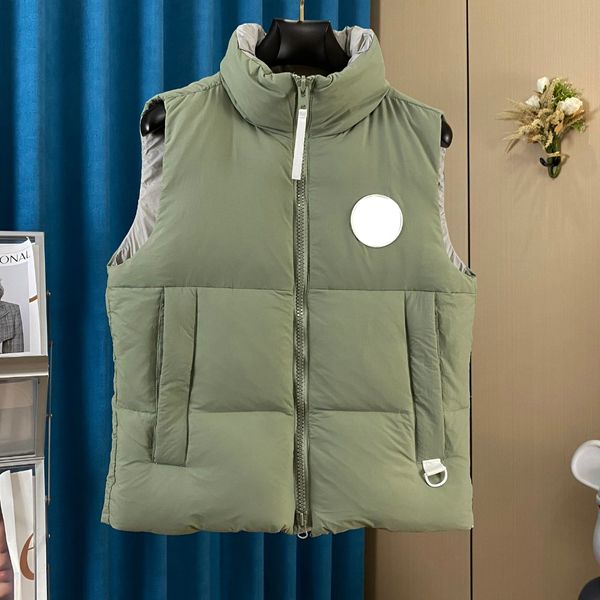 Designer De Luxe Hiver Polar Canada Mode High Street Coton sport vers le bas gilet Respirant hommes et femmes chaud décontracté vers le bas gilet