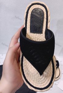 Designer de luxe femmes pantoufles plage plat diapositives sandales en peluche maille supérieure chaussures