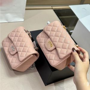 Designer Luxurys kettingzakken Kleine make -uptas Crossbody tas modeontwerper schoudertas ontwerper ontwerper portemonnee echte lederen vaste kleur cla QOOI