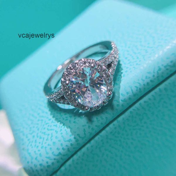 Designer Luxurys Designers Anneau de fiançailles en diamant pour les femmes Bijoux de mode de mariage Bijoux de mariage Classic Sterling Silver Jewelrys Gift