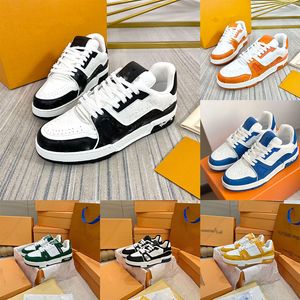 Designer Luxurys sneakers paar L thuis bedrukte casual schoenen wit natuurlijk groen grijs crème zwart paars heren sneakers sneakers