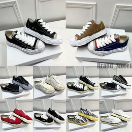 Designer Maison Mihara Yasuhiro Chaussures de toile décontractées Peterson OG Chaussures de dissolution basses Luxe Vert Noir Blanc Semelle épaisse Hommes Femmes Baskets de sport