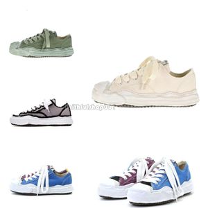 Ontwerper Maison Mihara Yasuhiro Hank Og Sole Canvas Low Original Sole Low Cut Canvas Shoes For Men Miharayasuhiro Toe Cap Sneaker Mens My Mmy Sports Shoe Dames Sport