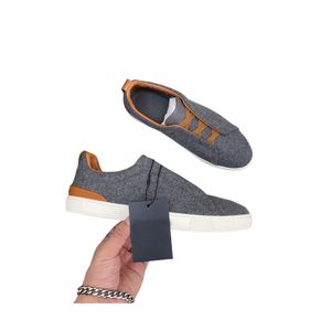 Designer Man Casual Chores Extravagance en cuir Sneaker Lumière en gros de prix en gros