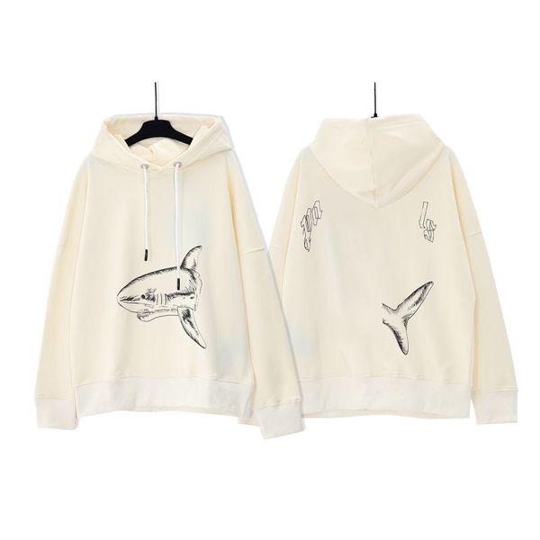 designer homme sweat à capuche avec des dessins pommeau de levier de vitesse rose esthétique pull à capuche veste pull décontractée dhgate Broken Tail Shark lettre imprimée sweat-shirt